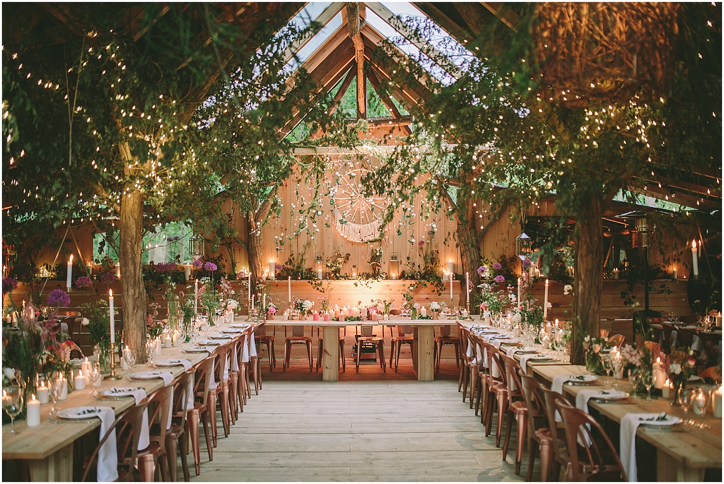 mariage au coco barn decoration